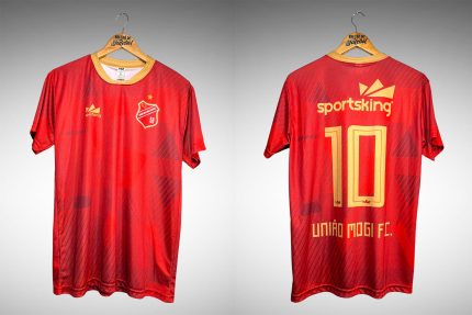 União Mogi das Cruzes-SP Primeira Camisa Tam M Nº10.