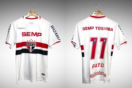 São Paulo 2014 Primeira Camisa Tam G Nº11 Pato.
