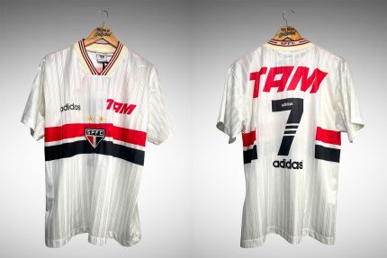 São Paulo 1996 Primeira Camisa Tam G Nº7.