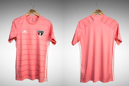 São Paulo 2021 Camisa Outubro Rosa Tam P.