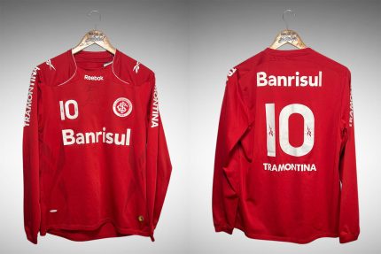 Internacional 2010 Libertadores Primeira Camisa Tam P Nº10 Manga Longa.