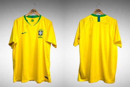 Brasil 2018 Primeira Camisa Tam GG.
