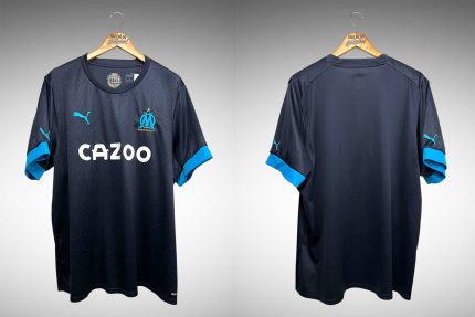 Olympique de Marseille 2022 Segunda Camisa Tam 3G.