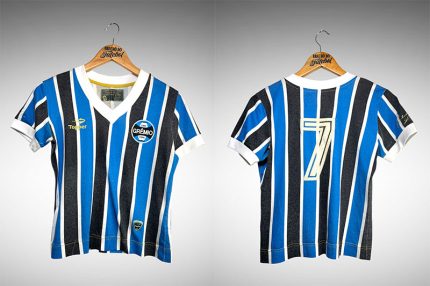 Grêmio 1983 Primeira Camisa Retrô Tam M Feminina.