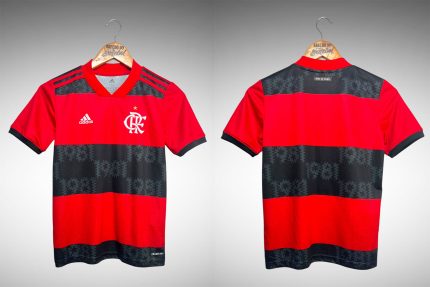 Flamengo 2021 Primeira Camisa Tam 12 Infantil.