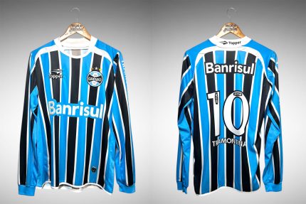 Grêmio 2011 Primeira Camisa Tam M Nº10 Manga Longa.
