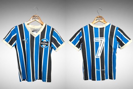 Grêmio 1983 Primeira Camisa Retrô Tam M Feminino Nº7.