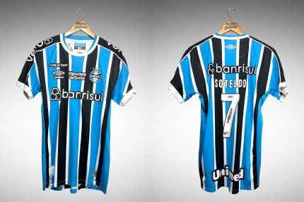 Grêmio 2023 Primeira Camisa Tam P Nº7 Soteldo.