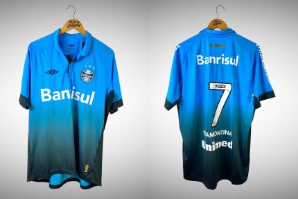 Grêmio 2015 Terceira Camisa Tam GG Nº 7.