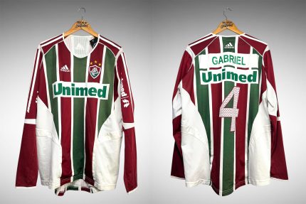 Fluminense 2005 Primeira Camisa Tam M Nº4 Gabriel.
