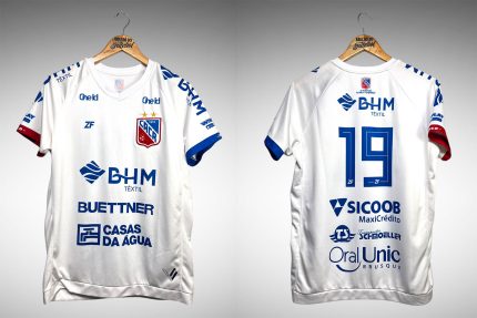 Carlos Reux-SC Segunda Camisa Tam M Nº19.