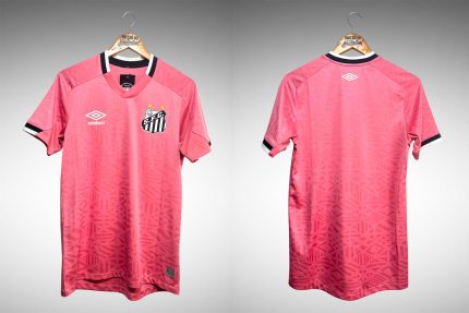 Santos 2022 Camisa Outubro Rosa Tam P.
