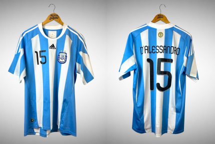 Agentina 2010 Primeira Camisa Tam G Nº 15 D'Alessandro.
