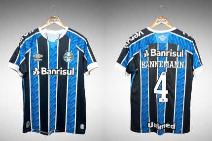 Grêmio 2020 Primeira Camisa Tam M Nº4 Kannemann.