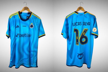 Cruzeiro 2023 Terceira Camisa Tam GG Nº 16 Lucas Silva.