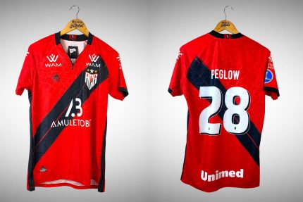 Atlético Goianiense 2022 Primeira Camisa Tam M Nº 28 Peglow.
