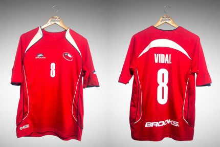 Chile 2007 Primeira Camisa Tam M Nº8 Vidal.
