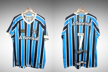 Grêmio 2018 Primeira Camisa Tam GG Nº7.