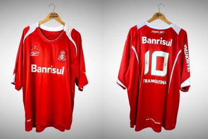 Internacional 2008 Primeira Camisa Tam 3G Nº 10.