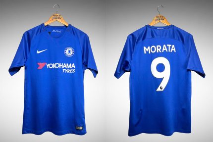 Chelsea 2017 Primeira Camisa Tam M Nº9 Morata.