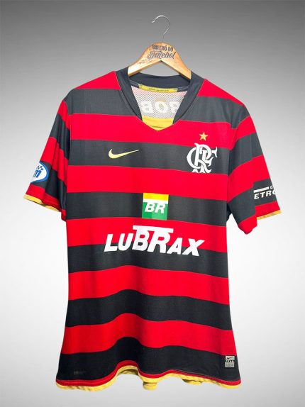 Flamengo 2008 Primeira Camisa Tam G Nº3 Fábio Luciano.