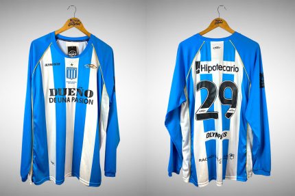Racing 2012 Primeira Camisa Tam 3G Nº 29 Mangas Longas.