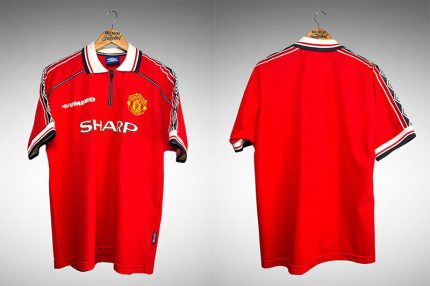 Manchester United 1999 Primeira Camisa Tam G.