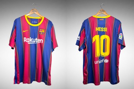 Barcelona 2020 Primeira Camisa Tam GG Nº10 Messi.