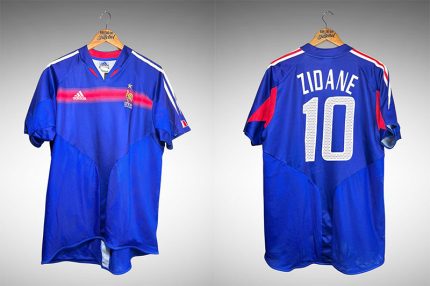 França 2004 Primeira Camisa Tam G Nº 10 Zidane.