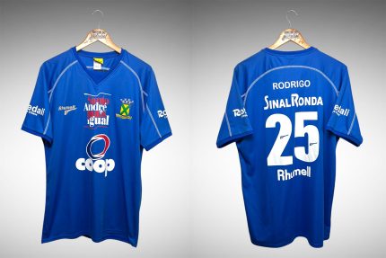 Santo André 2003 Segunda Camisa Tam GG Nº25 Rodrigo.