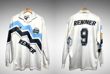 Grêmio 1996 Segunda Camisa Tam G Nº 9 Mangas Longas.
