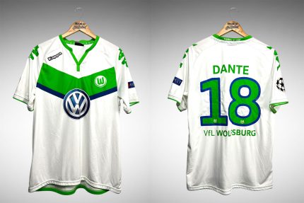 Wolfsburg 2015 Primeira Camisa Tam G Nº 18 Dante.