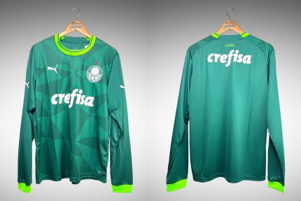 Palmeiras 2023 Primeira Camisa Tam G Mangas Longas.