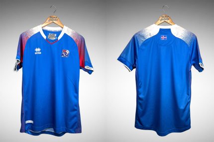 Islandia 2018 Primeira Camisa Tam G.