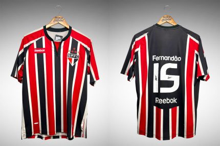 São Paulo 2010 Segunda Camisa Tam M Nº 15 Fernandão.
