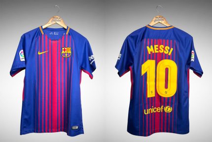 Barcelona 2017 Primeira Camisa Tam P Nº 10 Messi.