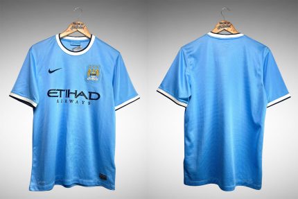 Manchester City 2013 Primeira Camisa Tam M.