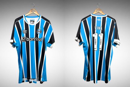 Grêmio 2023 Primeira Camisa Tam 3G Nº 11 Vina.