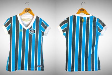 Grêmio 1983 Primeira Camisa Retrô Tam P Feminino.
