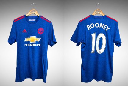 Manchester United 2016 Segunda Camisa Tam M Nº 10 Rooney.