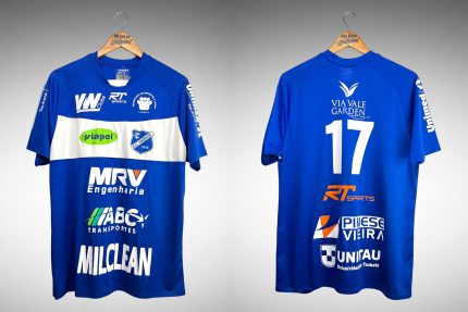 EC Taubaté-SP Primeira Camisa Tam G Nº 17.