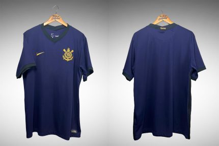 Corinthians 2021 Terceira Camisa Tam 3G.