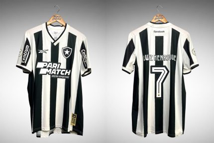 Botafogo 2024 Primeira Camisa  Tam G Nº 7 Luiz Henrique.