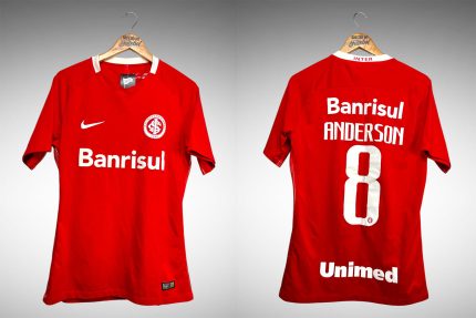 Internacional 2016 Primeira Camisa Tam G Nº 8 Anderson.