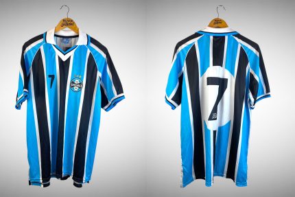 Grêmio 2001 Retrô Primeira Camisa Tam GG Nº 7.
