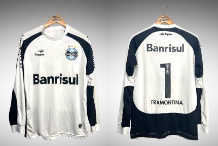 Grêmio 2011 Camisa de Goleiro Tam  P Nº 1 Mangas Longas.