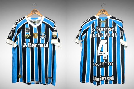 Grêmio 2018 Primeira Camisa Tam G Nº 4 Kannemann.