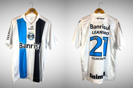 Grêmio 2011 Terceira Camisa Tam G Nº 21 Leandro.