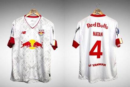 Bragantino 2022 Primeira Camisa Tam G Nº 4 Natan.