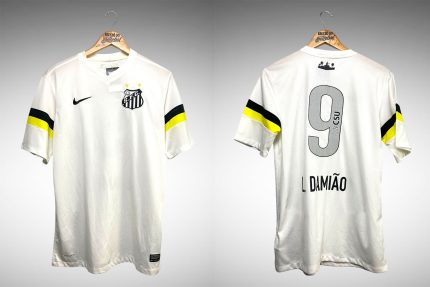 Santos 2013 Primeira Camisa Tam M Nº 9 Leandro Damião.